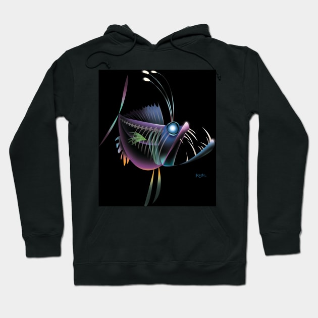 Deep Sea Fish Hoodie by TrevorIrvin